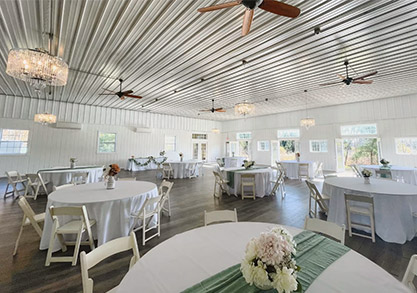 CT Barn Wedding Reception Venue (Interior)