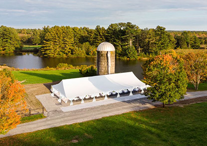 Outdoor Tent Wedding Venue in CT